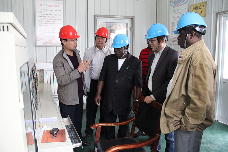 2015年10月25日刚果（金）铁路代表团参观考察